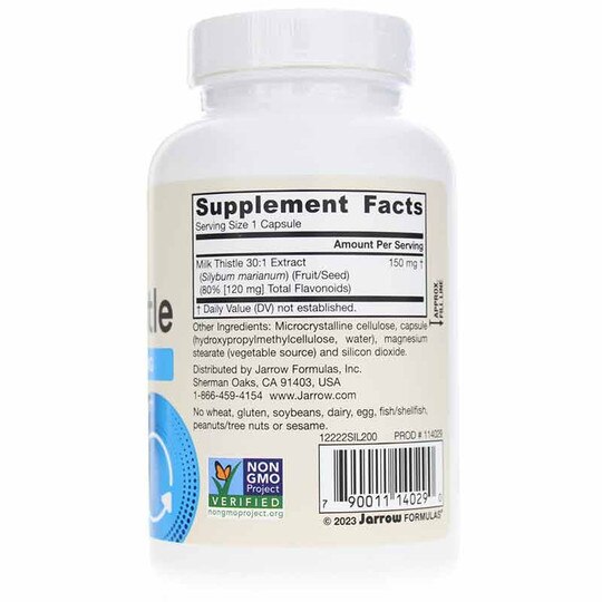 Milk Thistle 150 Mg, JRF